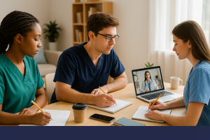 Nursing Students in Online Exams and Classes